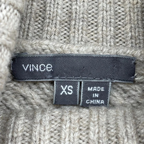Vince.Traveling Ribbed Turtle Neck Sweater XS - Picture 3 of 12